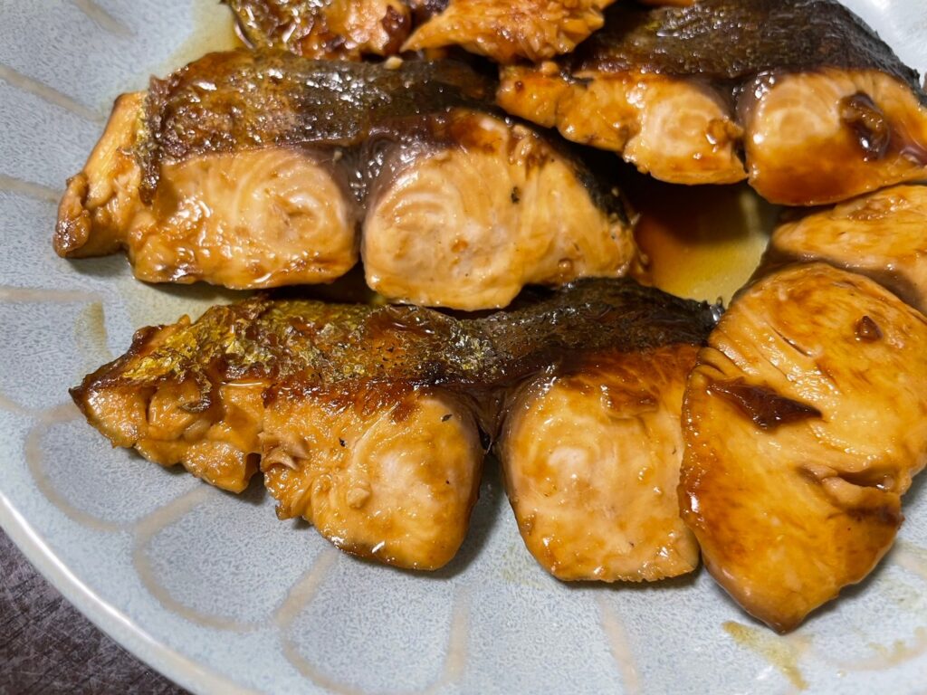 シイラの照り焼きの画像