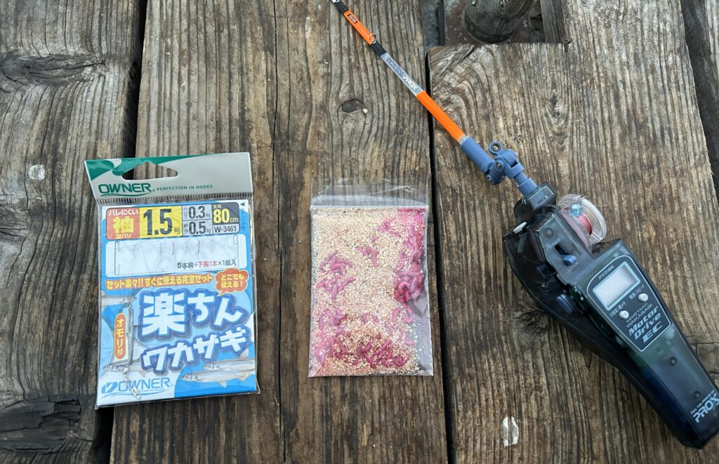 ワカサギ釣り初心者に最低限揃えて欲しい道具